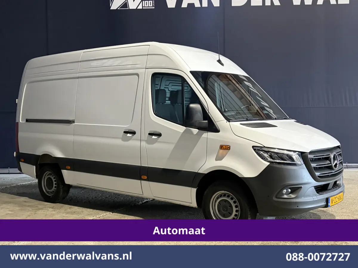 317 CDI 170pk 9G-Tronic Automaat L2H2 Euro6 Airco | Camera | Navigatie | Cruisecontrol | LED Chauffeursstoel, Stoelverwarming, Parkeersensoren, Bijrijdersbank