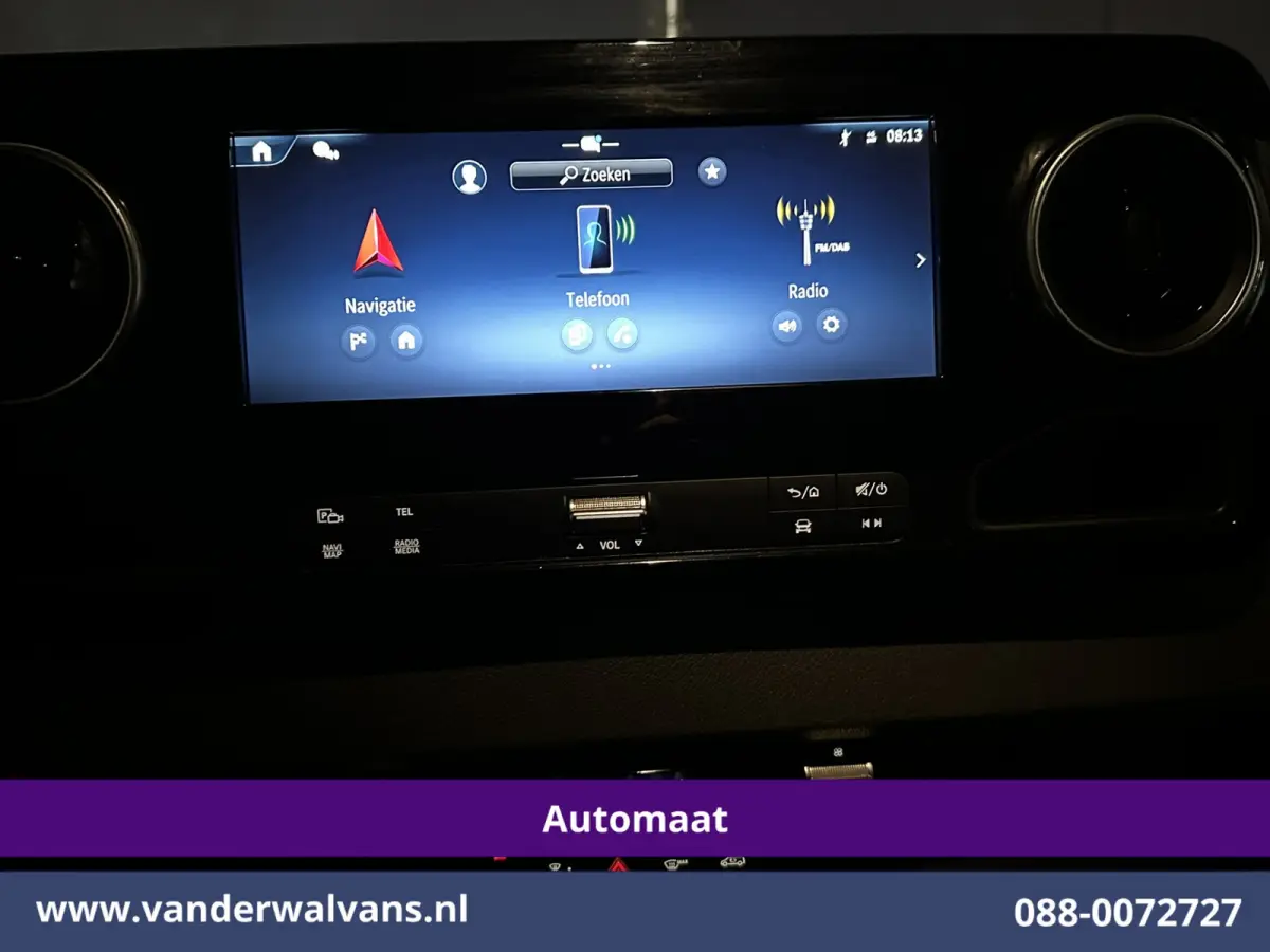 317 CDI 170pk 9G-Tronic Automaat L2H2 Euro6 Airco | Camera | Navigatie | Cruisecontrol | LED Chauffeursstoel, Stoelverwarming, Parkeersensoren, Bijrijdersbank