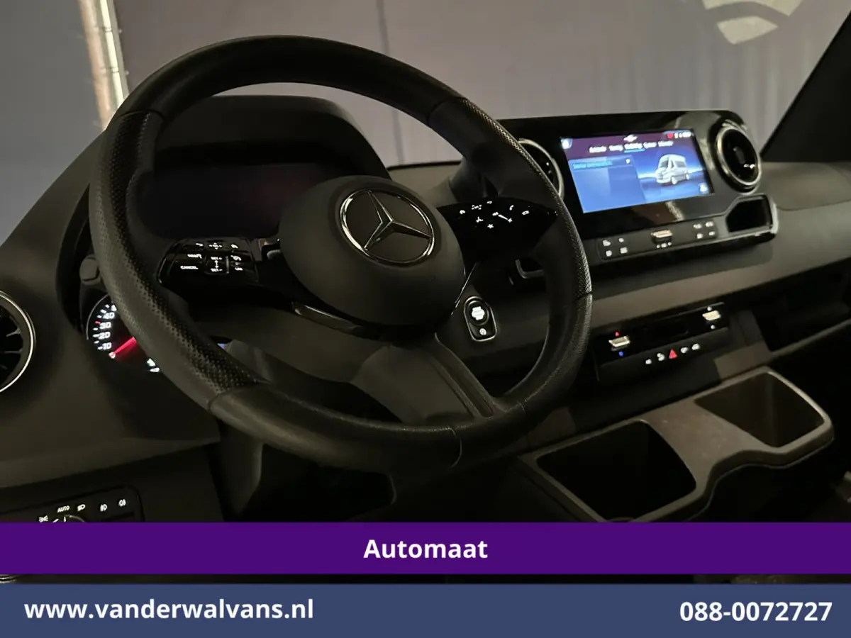 317 CDI 170pk 9G-Tronic Automaat L2H2 Euro6 Airco | Camera | Navigatie | Cruisecontrol | LED Chauffeursstoel, Stoelverwarming, Parkeersensoren, Bijrijdersbank