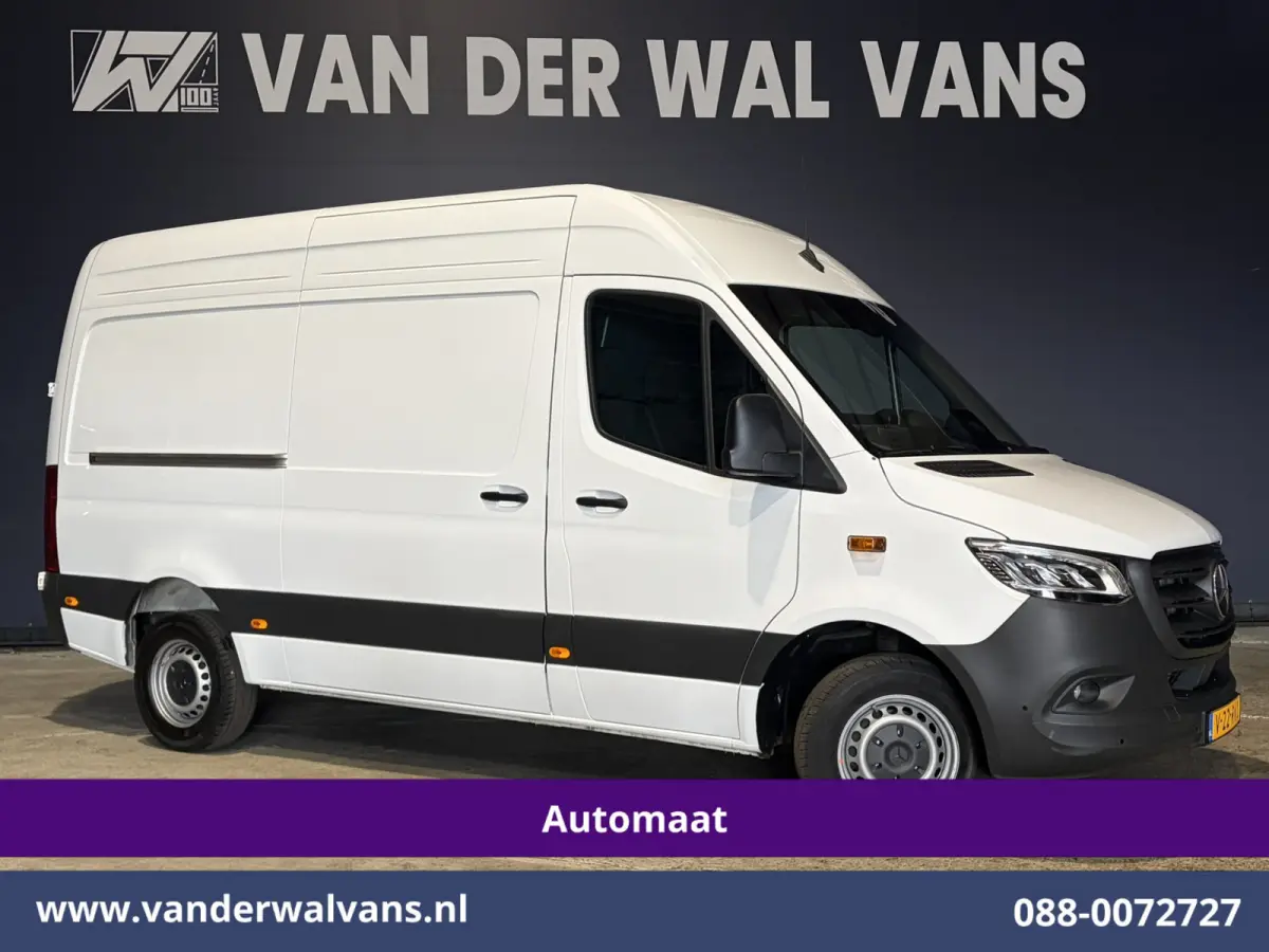317 CDI 170pk 9G-Tronic Automaat L2H2 Euro6 Airco | Camera | Navigatie | Cruisecontrol | LED Chauffeursstoel, Stoelverwarming, Parkeersensoren, Bijrijdersbank