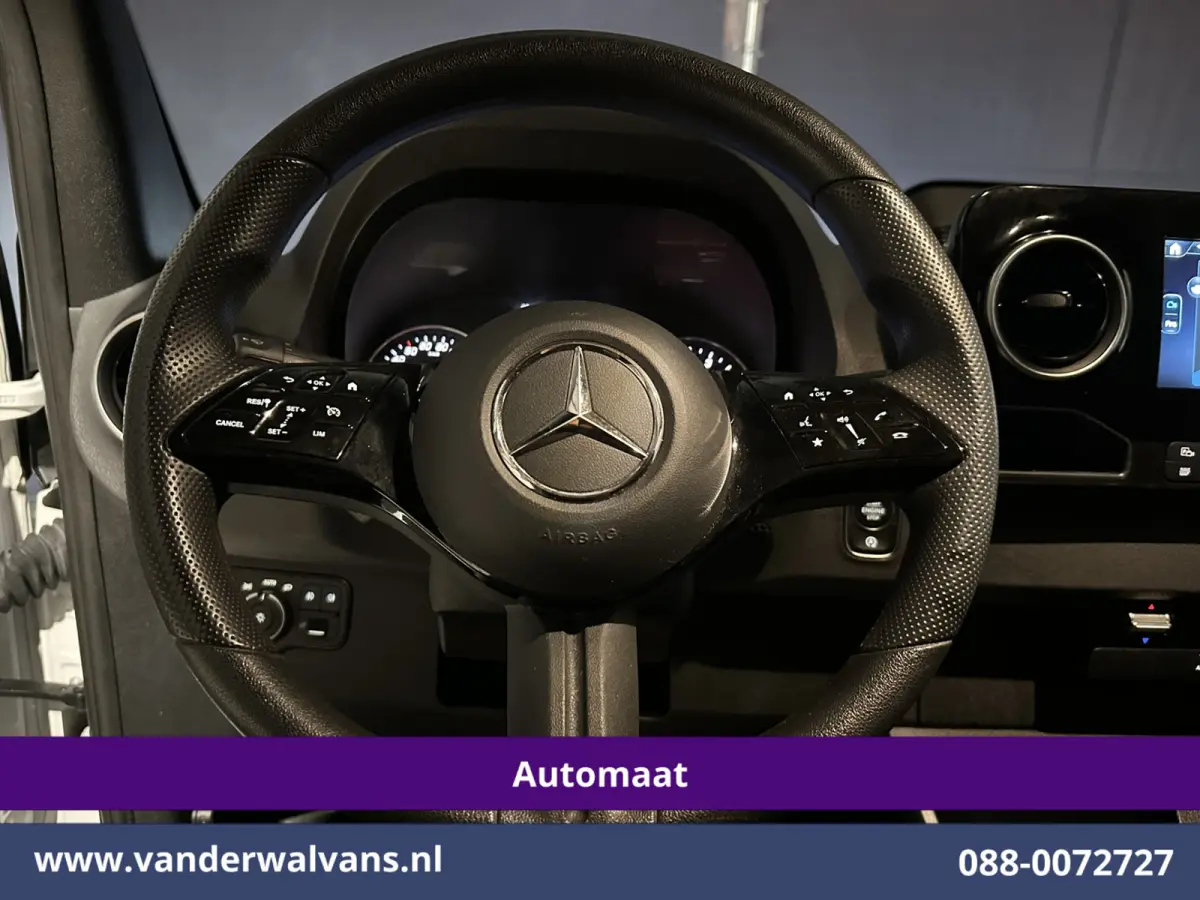 317 CDI 170pk 9G-Tronic Automaat L2H2 Euro6 Airco | Camera | Navigatie | Cruisecontrol | LED Chauffeursstoel, Stoelverwarming, Parkeersensoren, Bijrijdersbank