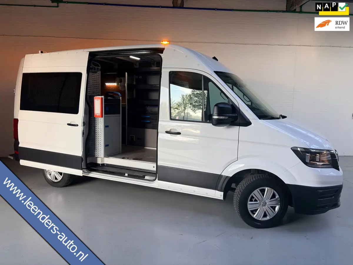 Servicewagen 35 2.0 TDI 140pk L3H3 Highline Sortimo Victron v230 Standkachel Trekhaak 3000KG RIJKLAARPRIJS