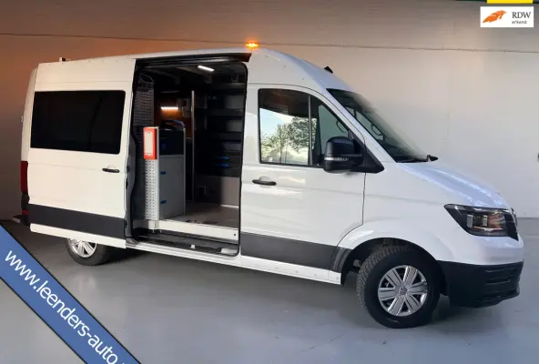 Servicewagen 35 2.0 TDI 140pk L3H3 Highline Sortimo Victron v230 Standkachel Trekhaak 3000KG RIJKLAARPRIJS