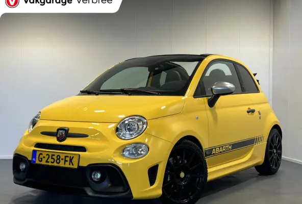 1.4 T-Jet Abarth Competizione | Navigatie | LM Velgen 17" | PDC Achter | Elektrisch te openen dak | 180 PK | Lederen bekleding | Airco |