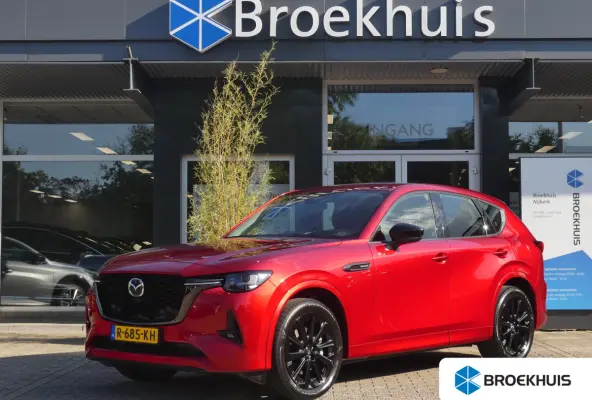 2.5 e-SkyActiv PHEV Homura | TREKHAAK | DODEHOEKDETECTIE | STOEL+STUURVERWARMING | CAMERA | PARKEERSENSOREN V+A | NAVI | LMV 20" | APPLE CARPLAY / ANDROID AUTO | HEAD-UP |