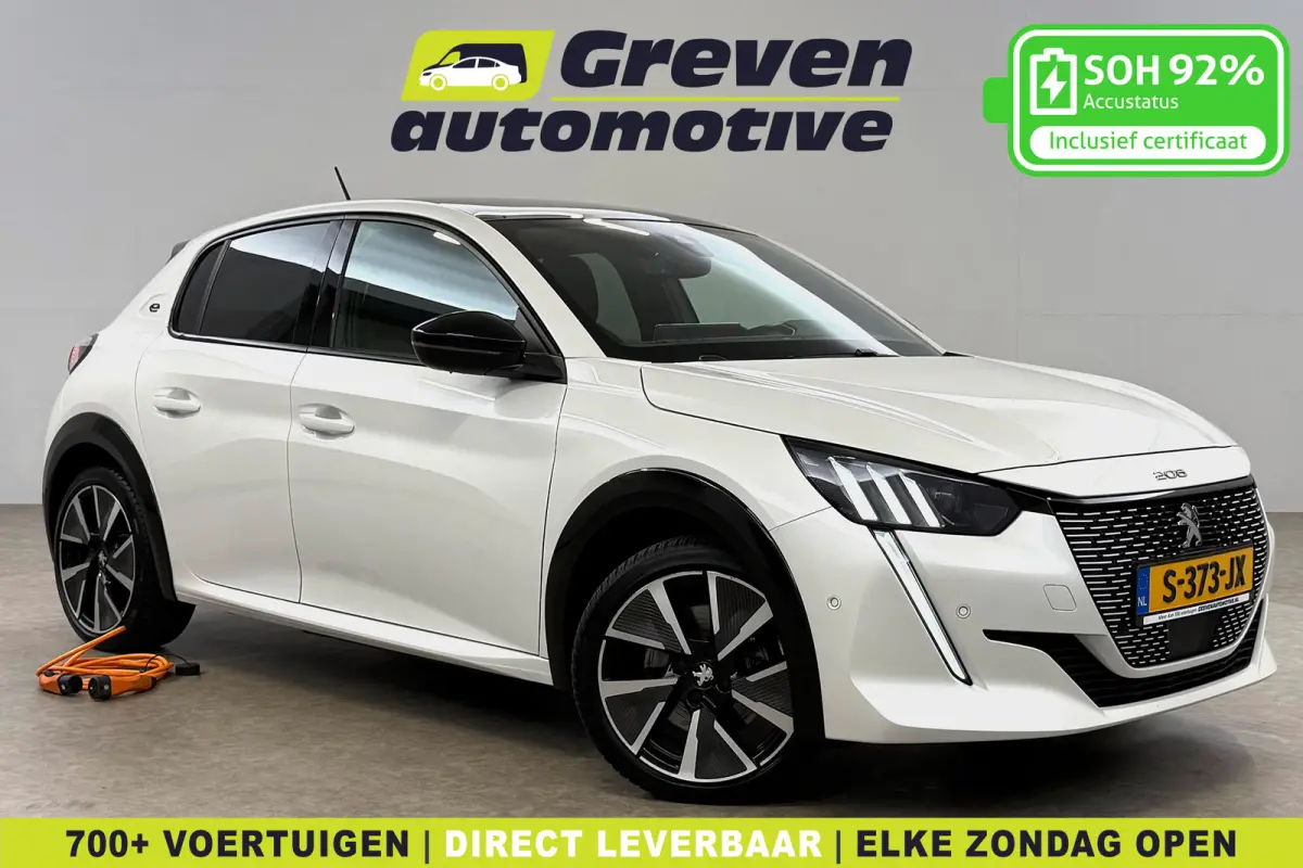 EV GT 50 kWh | Snelladen | SOH 92% | Pano | Virtual | Camera | Carplay | Sfeer | LED | Navi | Parkeersens.