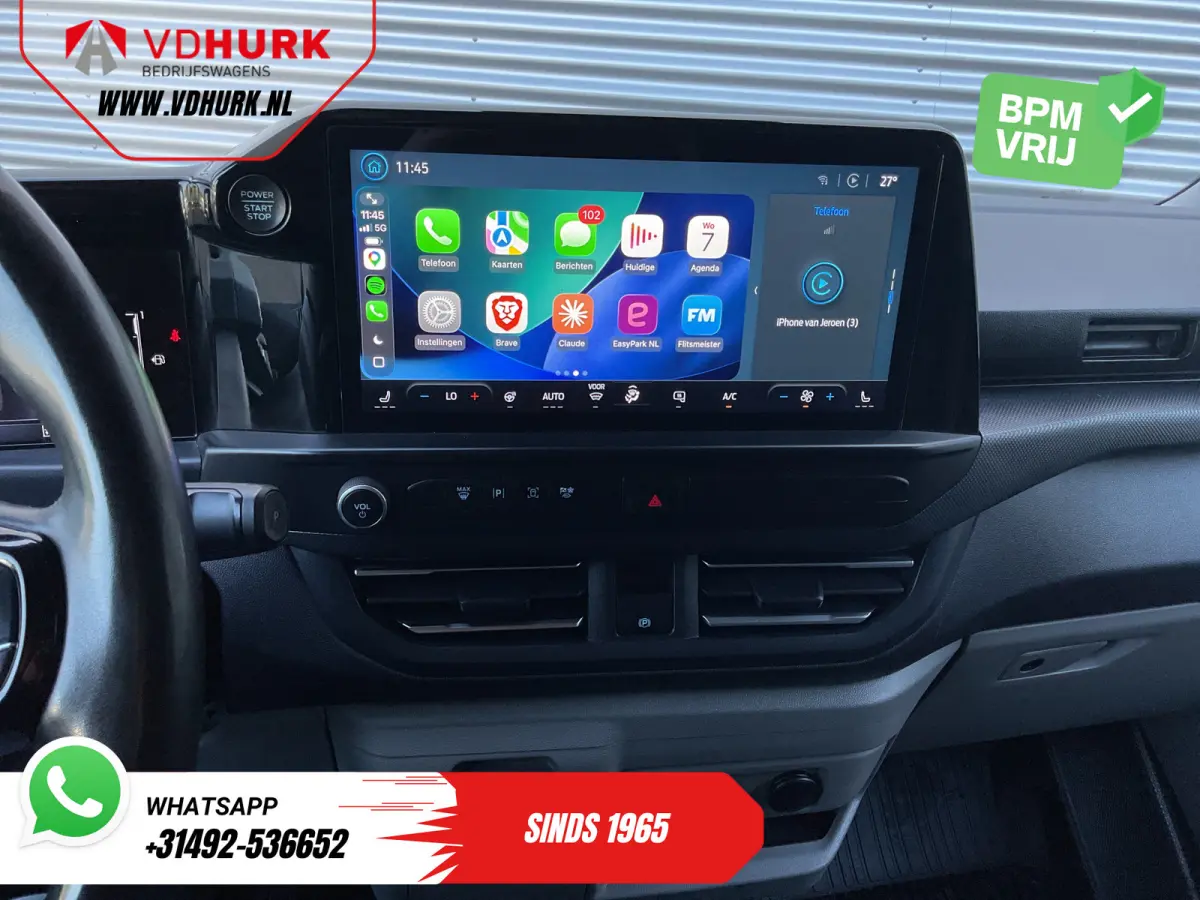 2.0 TDCI 170 pk Aut. L2 LED/ Adapt.Cruise/ Standkachel/ 2x Schuifdeur/ Carplay/ Stoelverw./ Stuurverw./ Navi/ Climate/ Camera/ 16’LMV/ PDC/ Trekhaak