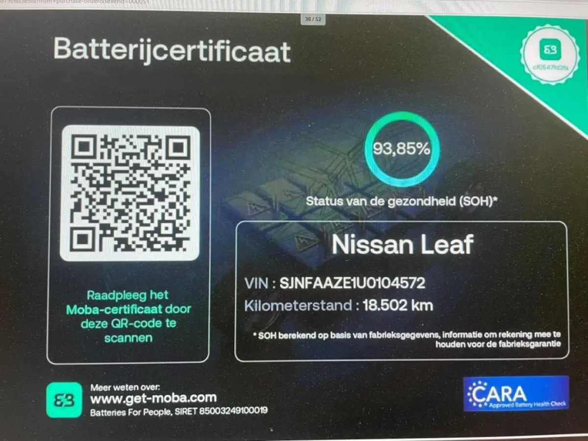 E+ N-Connecta 62 kWh - Carplay, Camera, Adapt. Cruise, Stoelverw. SOH 93,85%