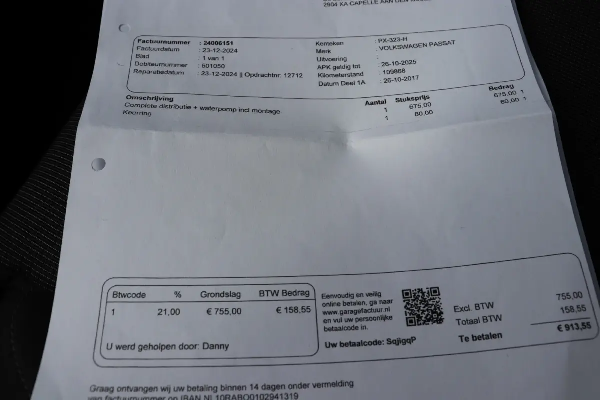 1.6 TDI Comfortline Automaat. Lage km stand, eerste eigenaar, distributieriem is vervangen!