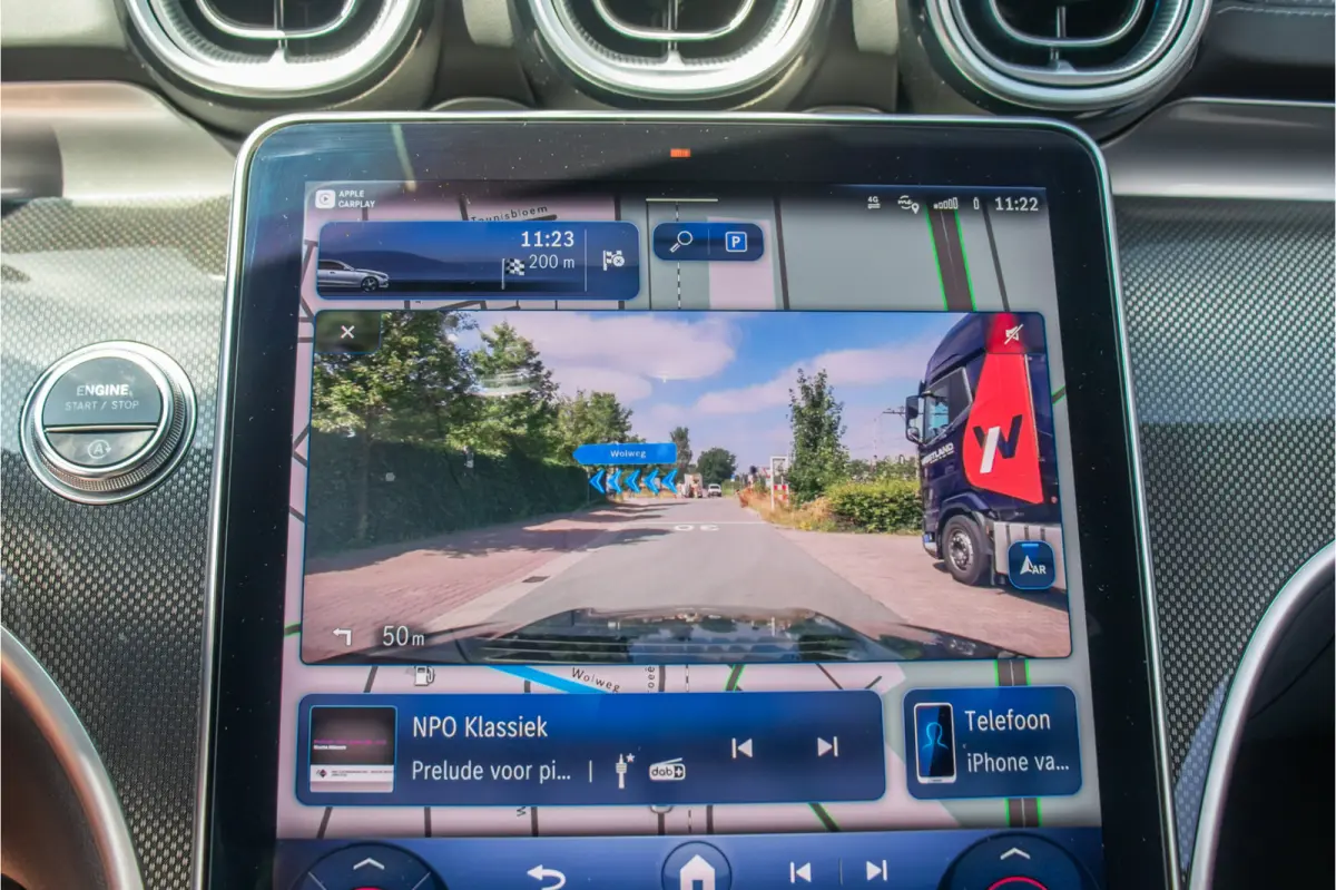 180 AMG Line, Origineel NL, 360 Camera, Memory, Augmented Reality, Leder, Keyless, Sfeerverlichting.