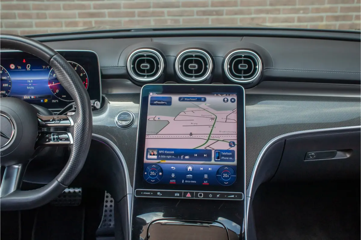 180 AMG Line, Origineel NL, 360 Camera, Memory, Augmented Reality, Leder, Keyless, Sfeerverlichting.