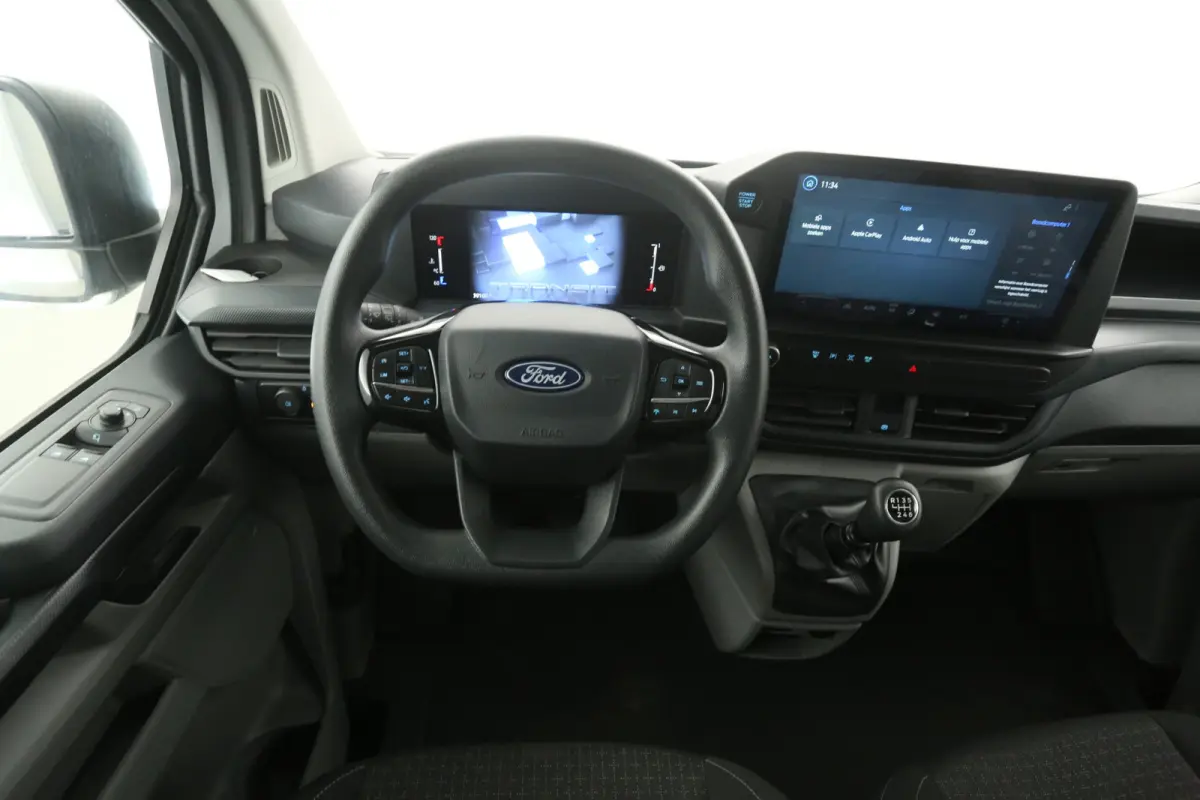 2.0 TDCI L1H1 | Airco | Cruise | Camera | Carplay | 3 Zits | Virtual | Parkeersens. | LED