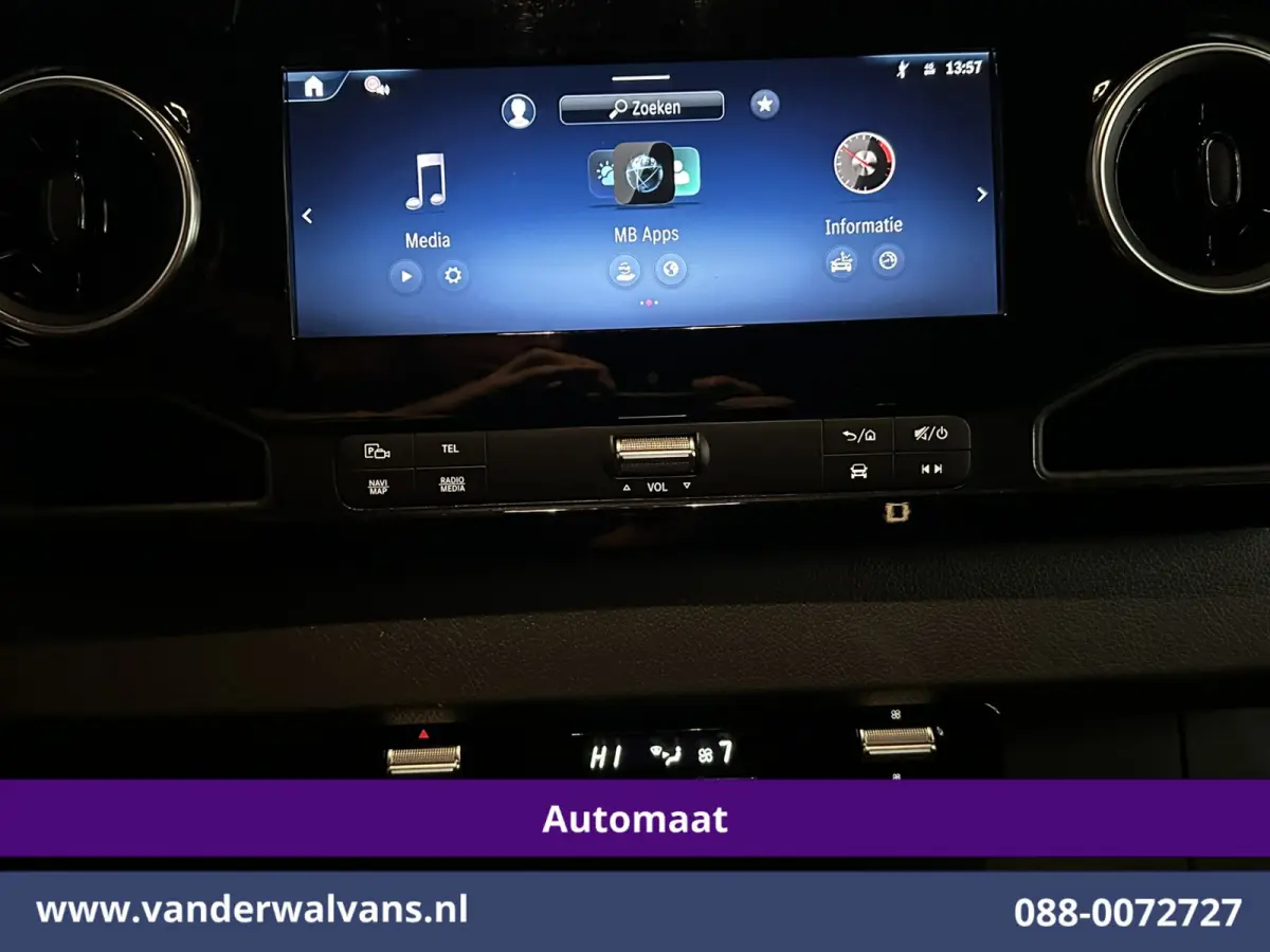 317 CDI 170pk 9G-Tronic Automaat L2H2 Euro6 Airco | Camera | Navigatie | LED | Cruisecontrol Chauffeursstoel, Stoelverwarming, Parkeersensoren, Bijrijdersbank