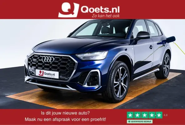 55 TFSI e S edition Trekhaak - Panoramadak - Sportstoelen - Stoelverwarming - Elektrische achterklep - Achteruitrijcamera - Comfortsleutel - Matrix LED-koplampen - Cruise Control -