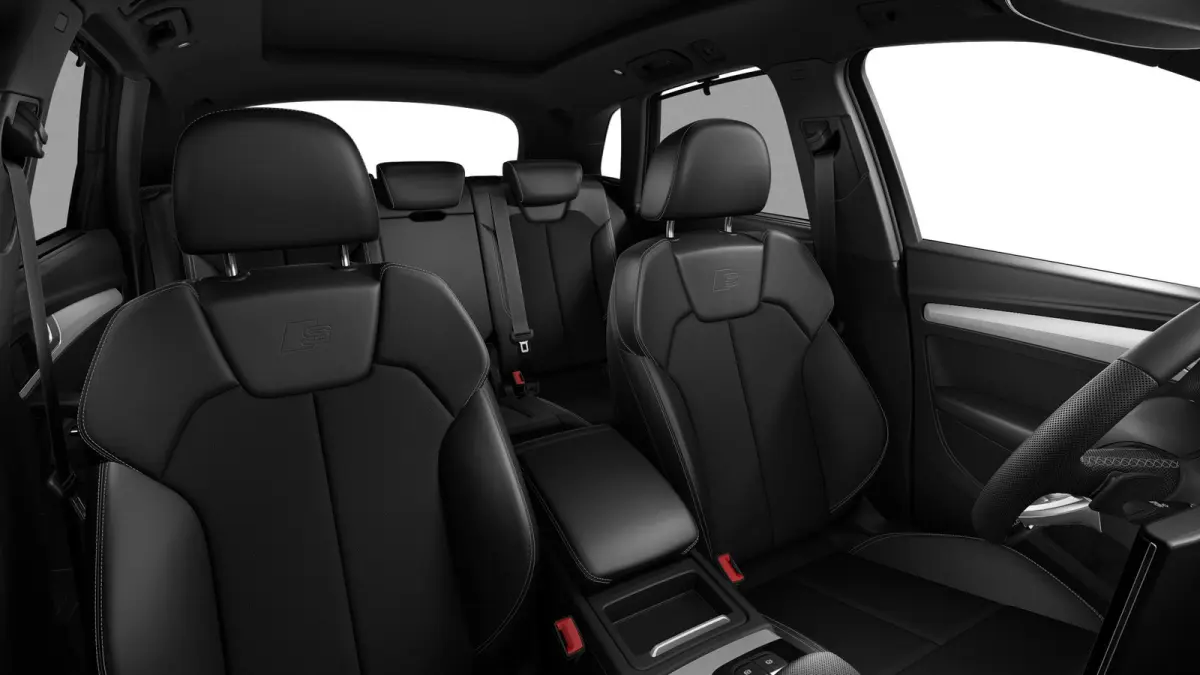 55 TFSI e S edition Trekhaak - Panoramadak - Sportstoelen - Stoelverwarming - Elektrische achterklep - Achteruitrijcamera - Comfortsleutel - Matrix LED-koplampen - Cruise Control -