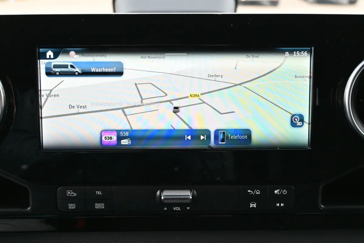 317 CDI L2H2 Pro LED, Geveerde stoel, Navigatie met camera