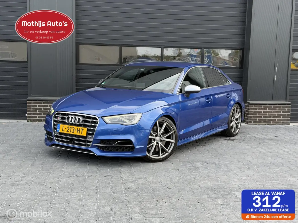 2.0 TFSI S3 quattro B&O Schaalstoelen! Adaptieve Cruise! Goed onderhouden!