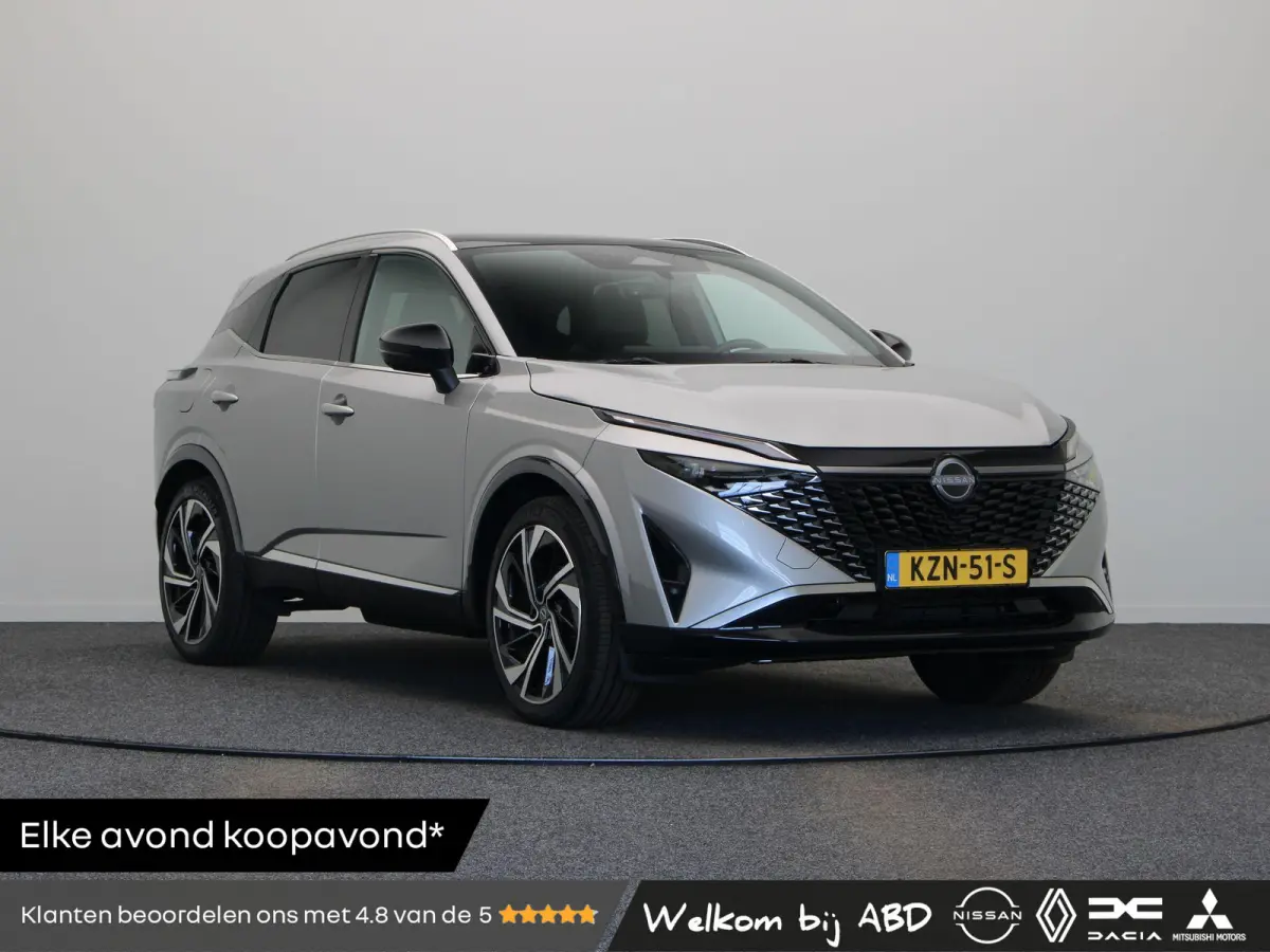1.3 MHEV Xtronic Tekna Plus | Leder | Stoel en stuurverwarming | Memory | Carplay | HUD | Led |