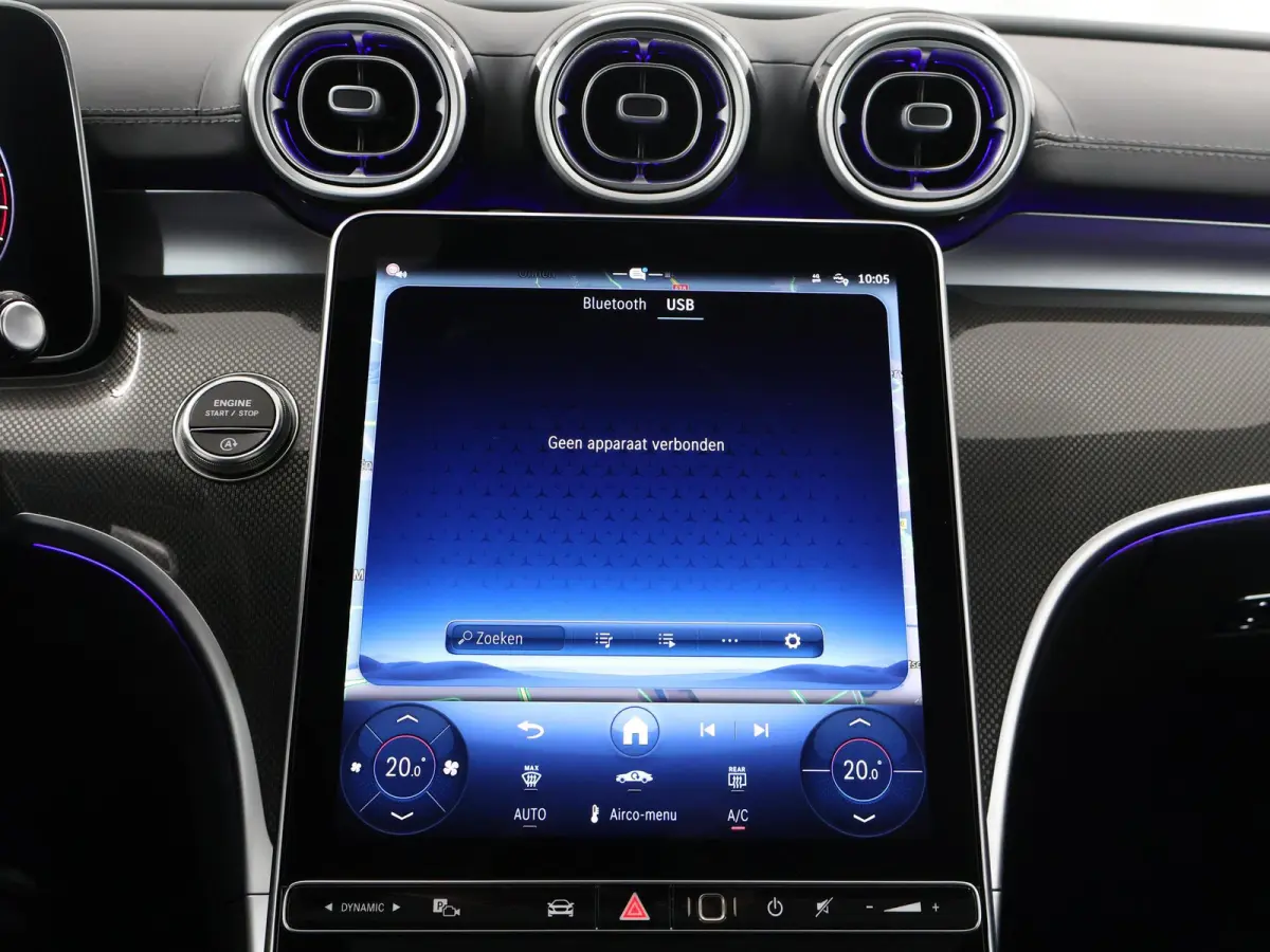 200 AMG Line | Panoramadak | Night | Memory | Burmester | Rode gordels | 19 inch AMG multispaaks | Headup |