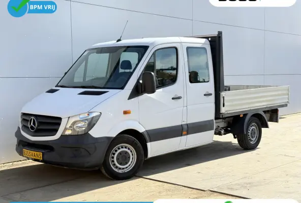 314 2.2 CDI DC Automaat Open laadbak Dubbele Cabine 7 Stoelen 2.8t Trekhaak Pritische Pickup Open Box