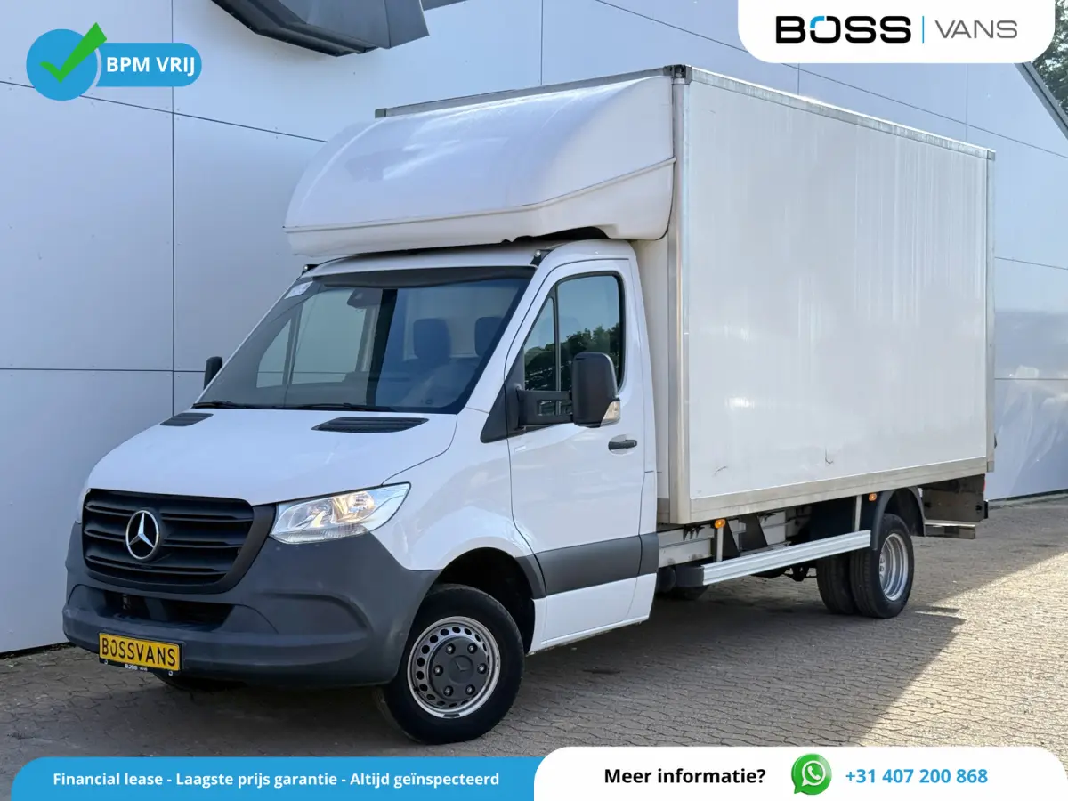 515 1.9 CDI 150PK Laadklep Bakwagen Dubbellucht Climate Control Cruise Control Apple Carplay Koffer Meubelbak