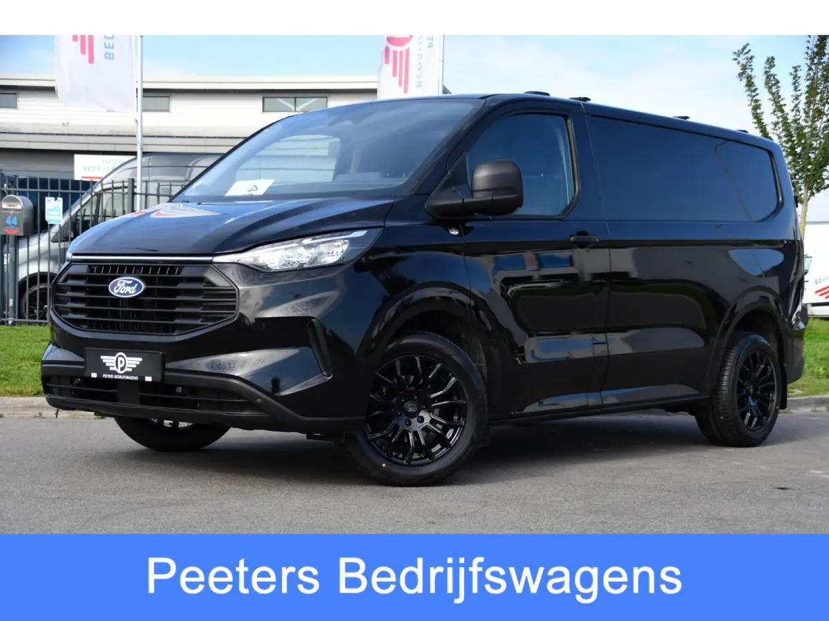 300 2.0 TDCI L1H1 Black Edition Cruise, Camera, Carplay, LED, 136pk, Automaat, NAVI, Airco, Multimedia, Uniek!