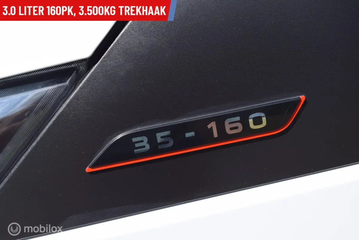 35S16D 3.0 160PK EURO-6 | Open Laadbak | 7-persoons Pick-UP | Dubbele Cabine