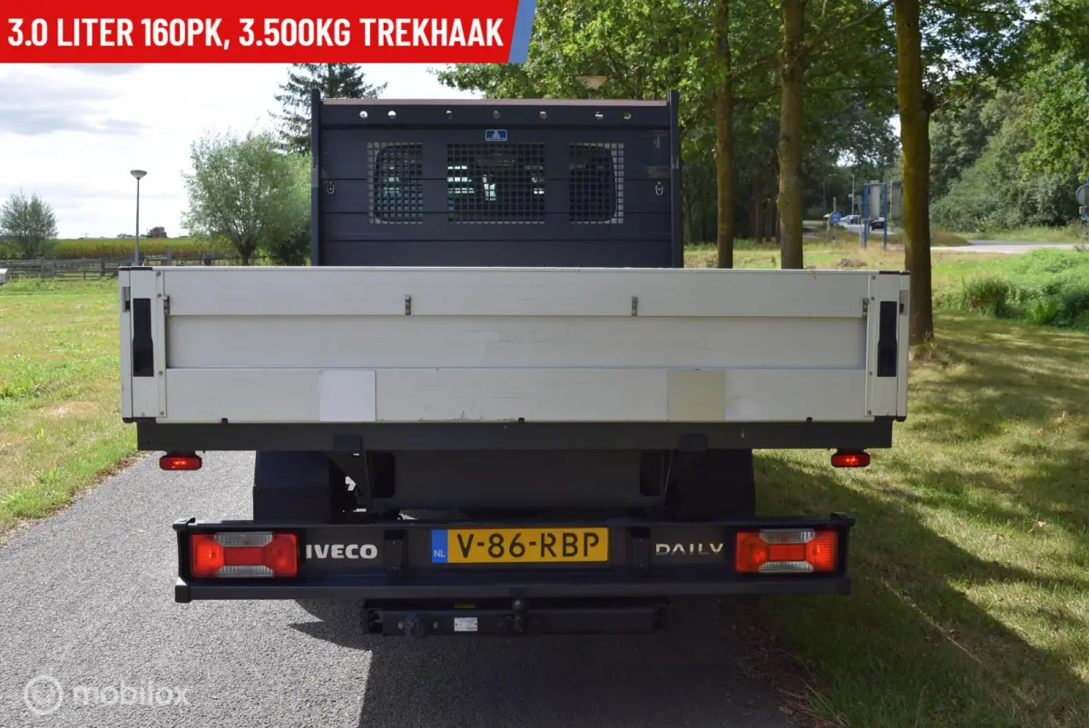 35S16D 3.0 160PK EURO-6 | Open Laadbak | 7-persoons Pick-UP | Dubbele Cabine