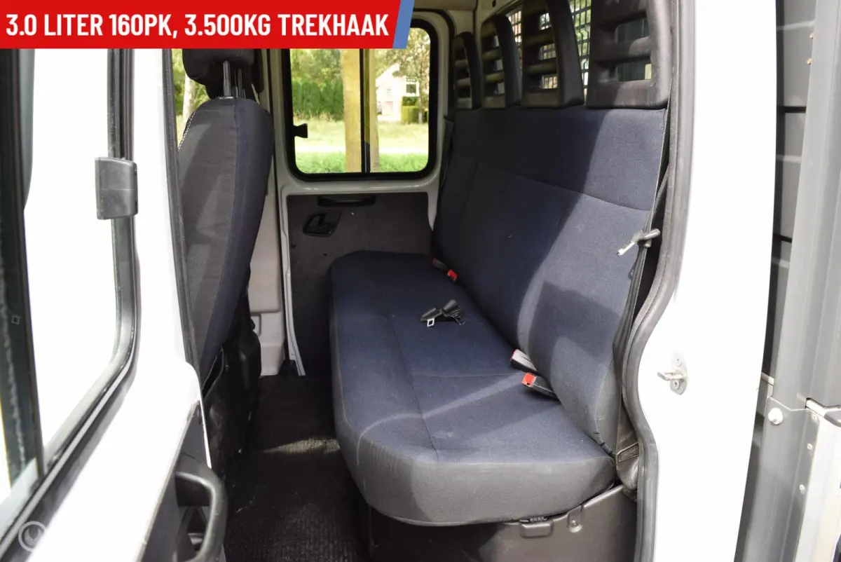 35S16D 3.0 160PK EURO-6 | Open Laadbak | 7-persoons Pick-UP | Dubbele Cabine