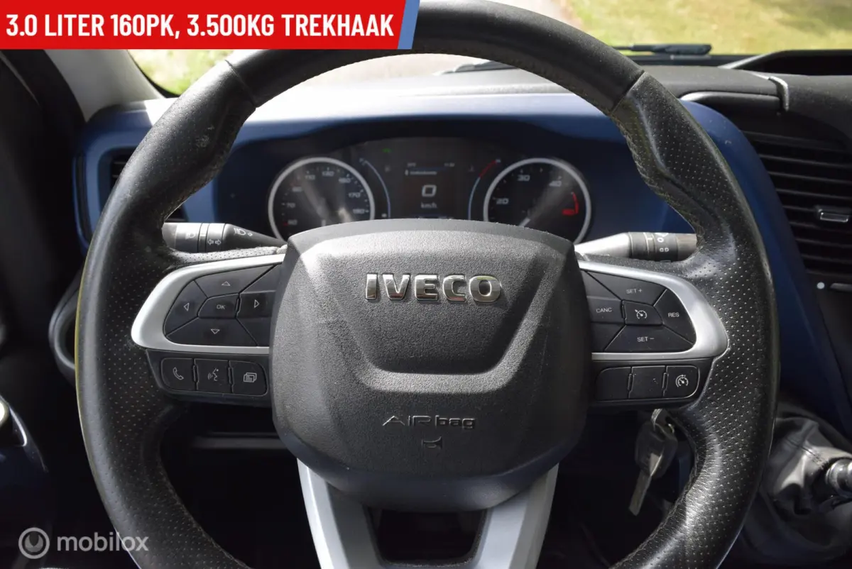 35S16D 3.0 160PK EURO-6 | Open Laadbak | 7-persoons Pick-UP | Dubbele Cabine