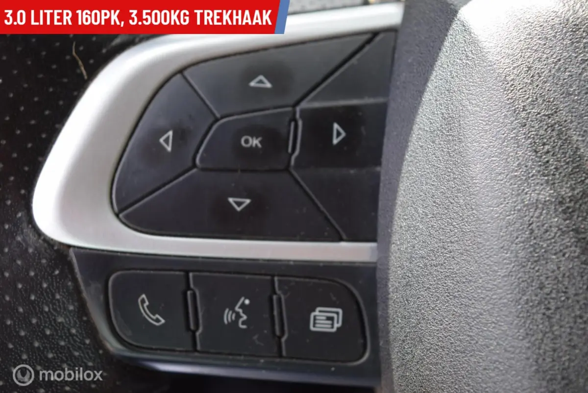 35S16D 3.0 160PK EURO-6 | Open Laadbak | 7-persoons Pick-UP | Dubbele Cabine
