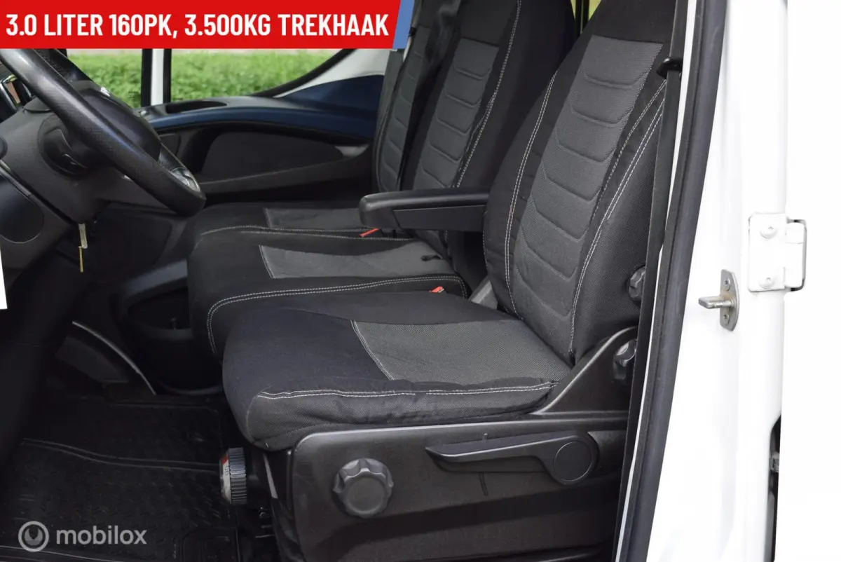 35S16D 3.0 160PK EURO-6 | Open Laadbak | 7-persoons Pick-UP | Dubbele Cabine