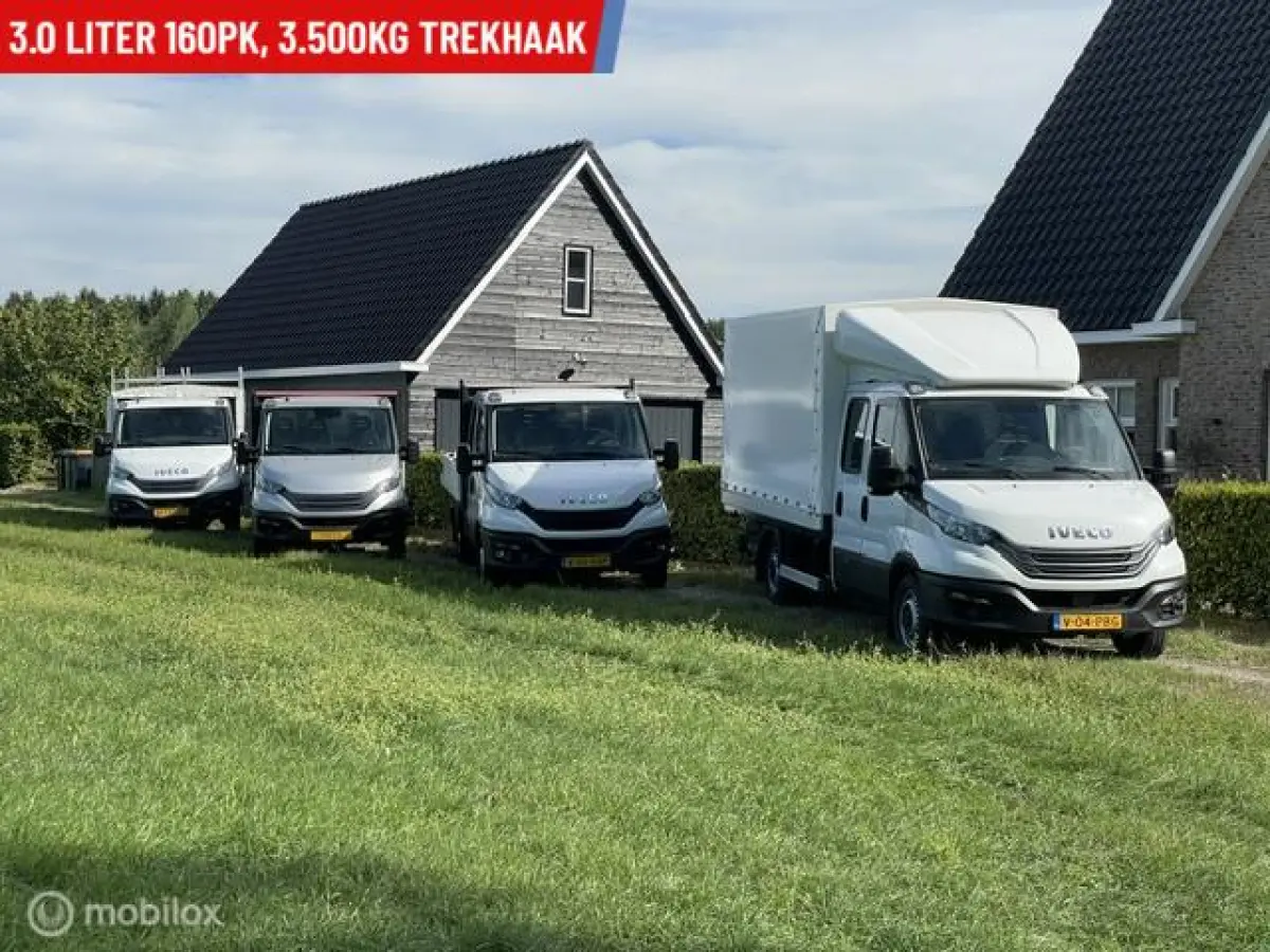 35S16D 3.0 160PK EURO-6 | Open Laadbak | 7-persoons Pick-UP | Dubbele Cabine