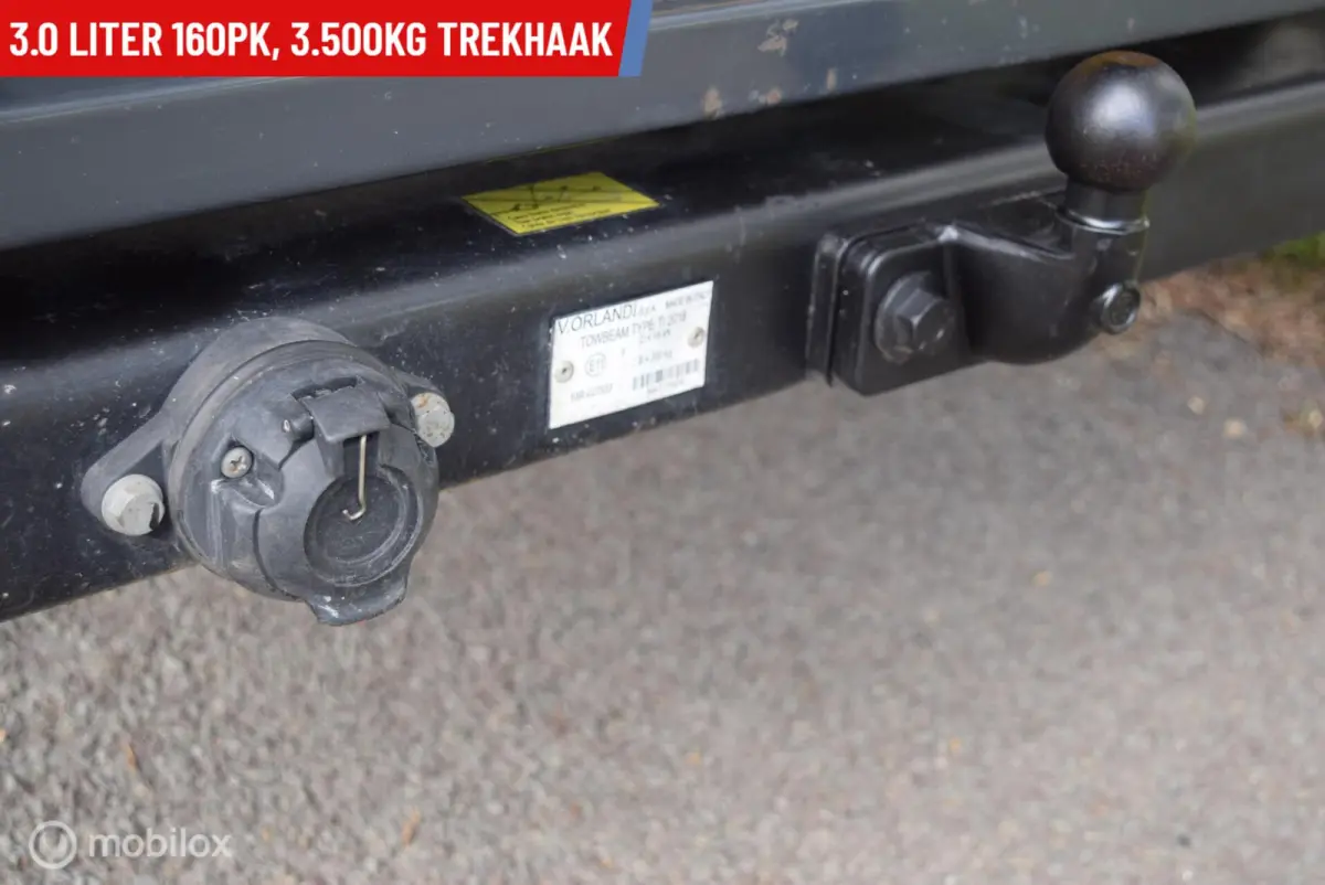 35S16D 3.0 160PK EURO-6 | Open Laadbak | 7-persoons Pick-UP | Dubbele Cabine