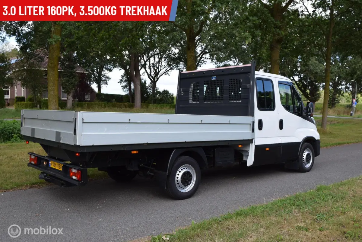 35S16D 3.0 160PK EURO-6 | Open Laadbak | 7-persoons Pick-UP | Dubbele Cabine