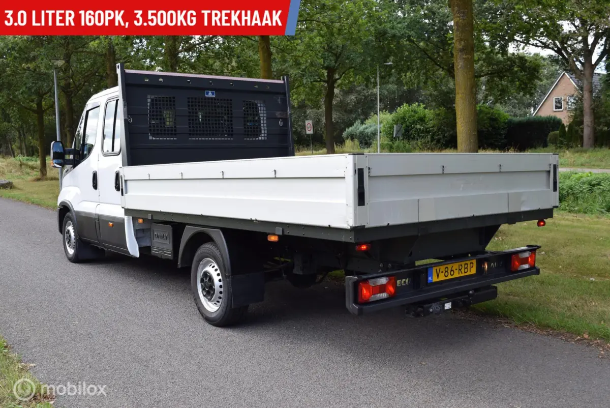 35S16D 3.0 160PK EURO-6 | Open Laadbak | 7-persoons Pick-UP | Dubbele Cabine