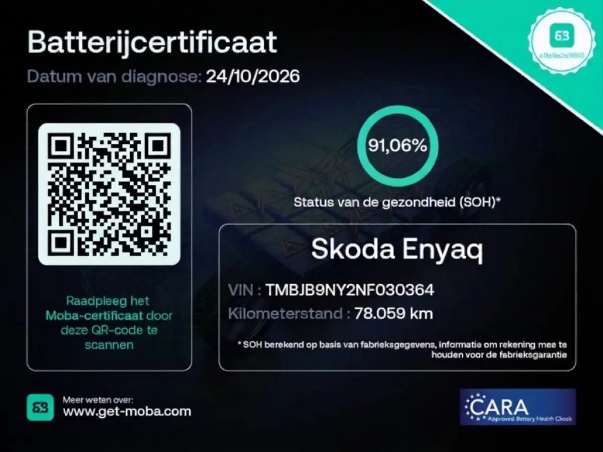 60 Sportline | 91,06% SOH | Matrix | Cruise | PDC | Clima