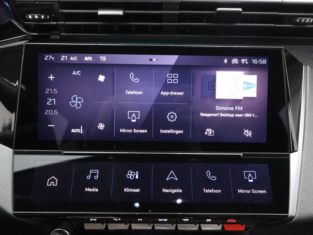 1.2 PureTech Allure Pack Business Parkeersenoren Voor en Achter | Dodehoekbewaking | Cruise Control Adaptief | Navigatie | Camera | Climate Control | 17" Lichtmetalen Velgen