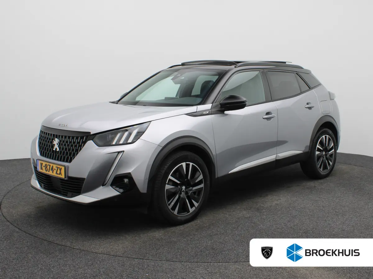 1.2 PureTech GT Pack 155 PK! | Panoramadak | Camera | Parkeersensoeren Voor en Achter | Alcantara Bekleding | Stoelverwarming | 18" Lichtmetalen Velgen | Adaptieve Cruise Control