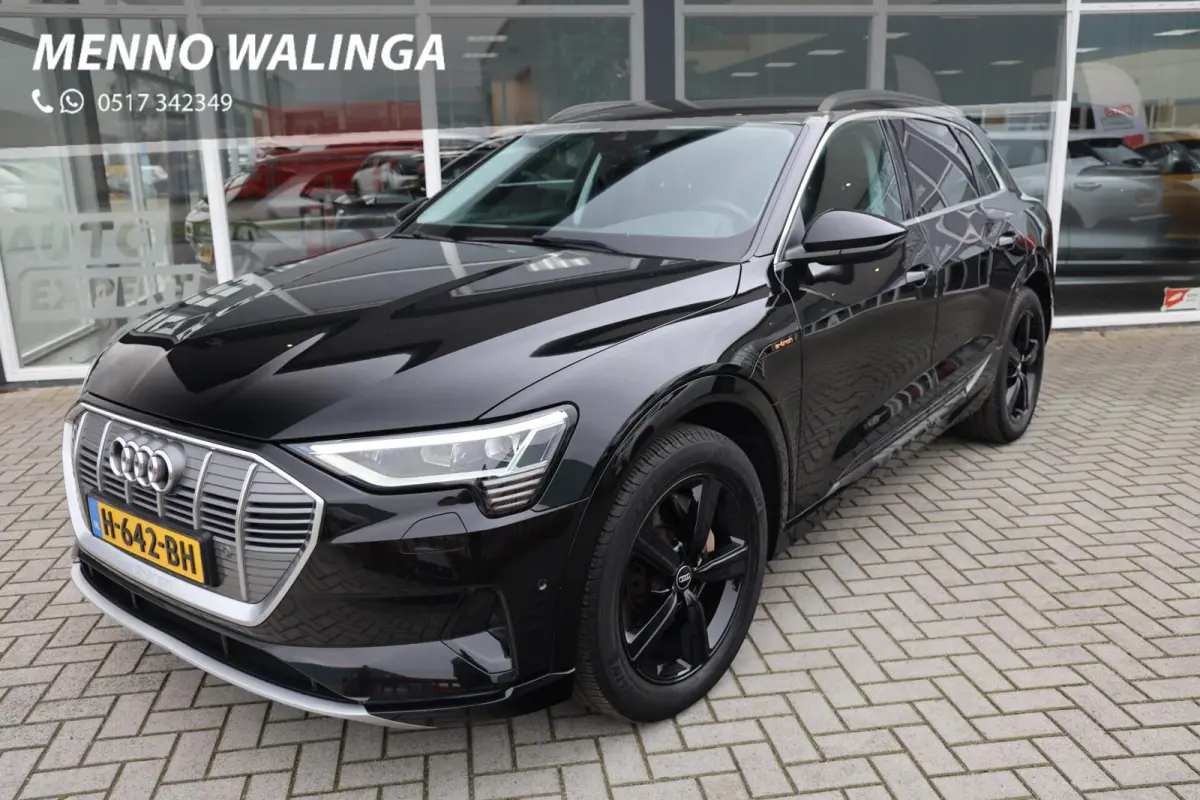 e-tron 50 quattro Launch edition 71 kWh|Trekhaak|SOH 93%|Zwart LMV|Navi|Clima|Cruise|Virtiual Display