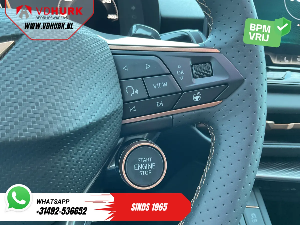1.5 TSI e-Hybrid 272 pk VZ Limited Pano/ Elek.Trekhaak/ Sennheiser/ 360 Camera/ Matrix/ Snellader/ Elek.klep/ Head-up/ Memory/ Standkachel/ Stoelverw./ Carplay/ Adapt.Cruise/ PDC/ 20'' LMV
