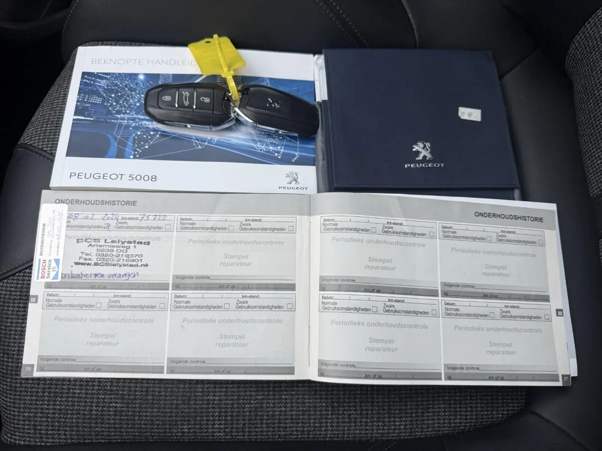 1.2 PureTech Allure 7-Zits|2e Eigenaar|Navi|Camera|D-riem vv in 2024|Cliam|Cruise|i-Cockpit|Carplay|N.A.P|APK tot 08-2027