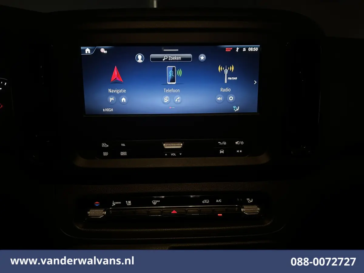 116 CDI 164pk 2025 Model L2H1 Euro6 Airco | Camera | Navigatie | Cruisecontrol | Stoelverwarming Parkeersensoren, Bijrijdersbank