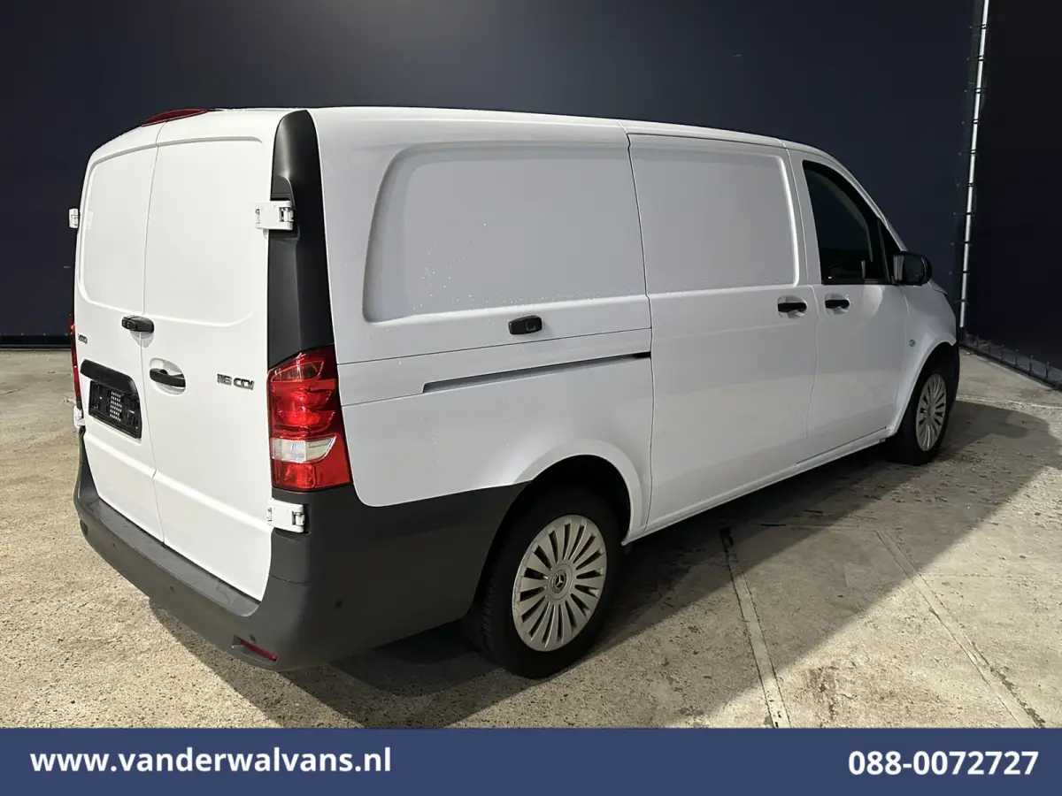 116 CDI 164pk 2025 Model L2H1 Euro6 Airco | Camera | Navigatie | Cruisecontrol | Stoelverwarming Parkeersensoren, Bijrijdersbank