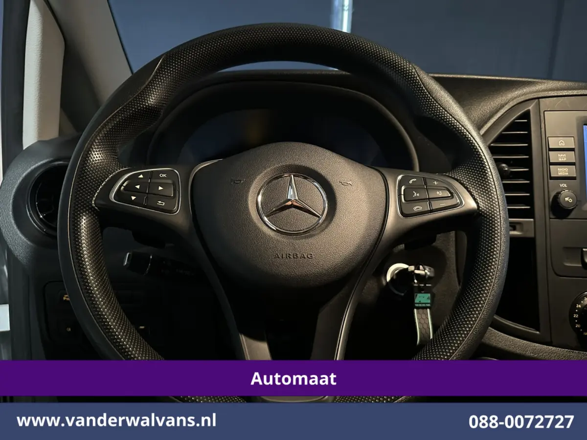116 CDI 164pk 9G-Tronic Automaat L3H1 Euro6 Airco | Camera | Navigatie | Cruisecontrol | Apple Carplay Android Auto, Stoelverwarming, Parkeersensoren, Bijrijdersbank