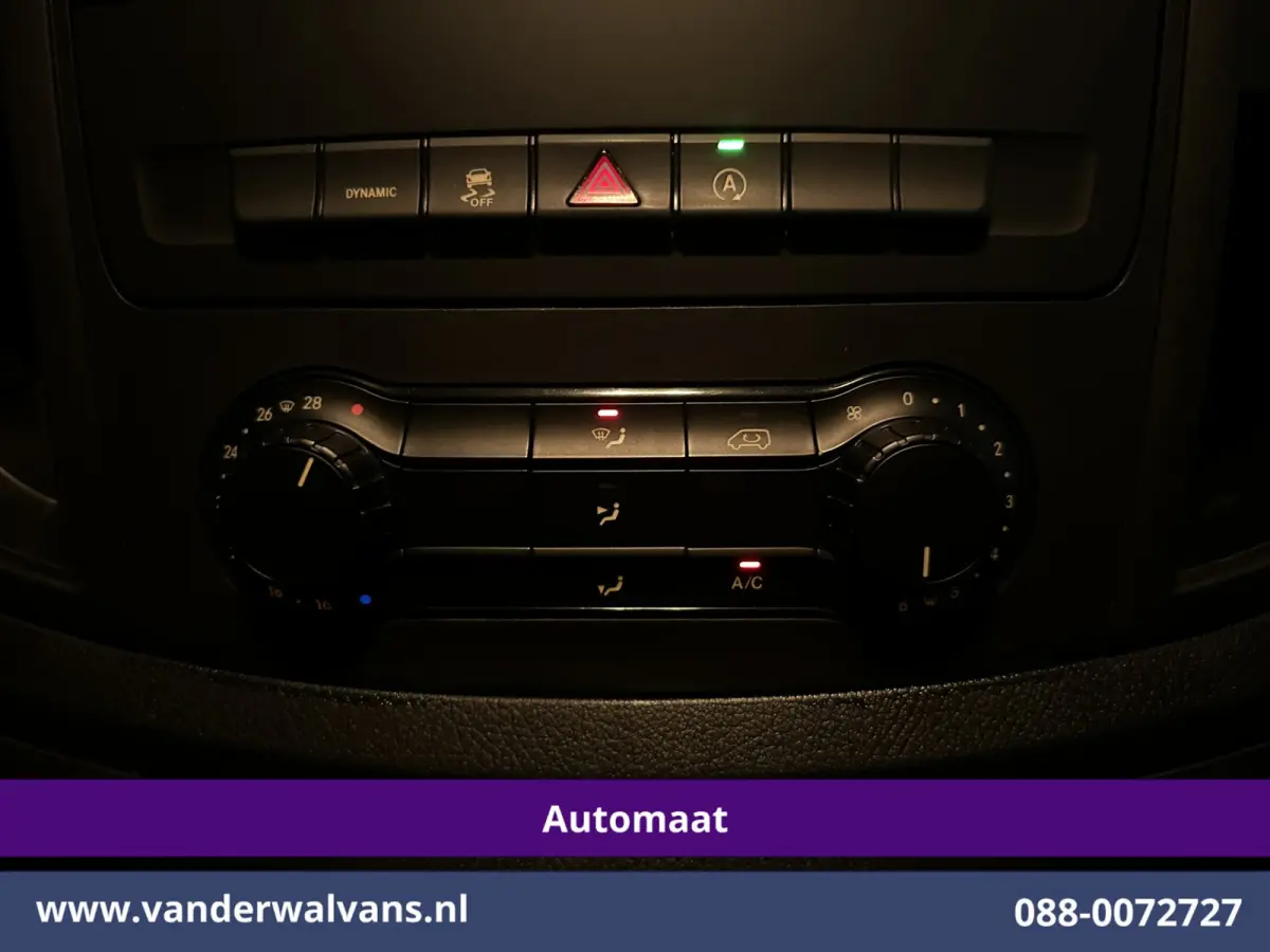116 CDI 164pk 9G-Tronic Automaat L3H1 Euro6 Airco | Camera | Navigatie | Cruisecontrol | Apple Carplay Android Auto, Stoelverwarming, Parkeersensoren, Bijrijdersbank