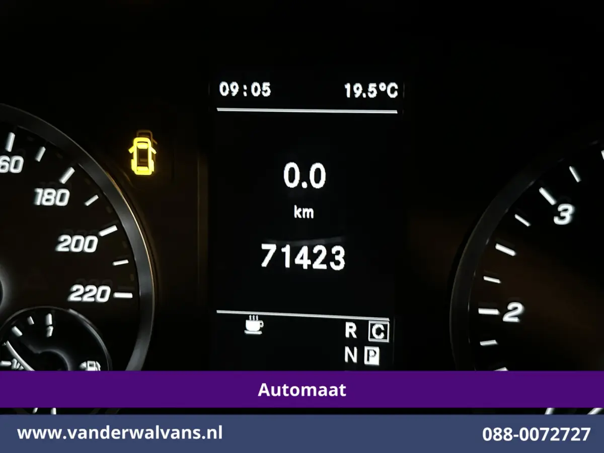 116 CDI 164pk 9G-Tronic Automaat L3H1 Euro6 Airco | Camera | Navigatie | Cruisecontrol | Apple Carplay Android Auto, Stoelverwarming, Parkeersensoren, Bijrijdersbank