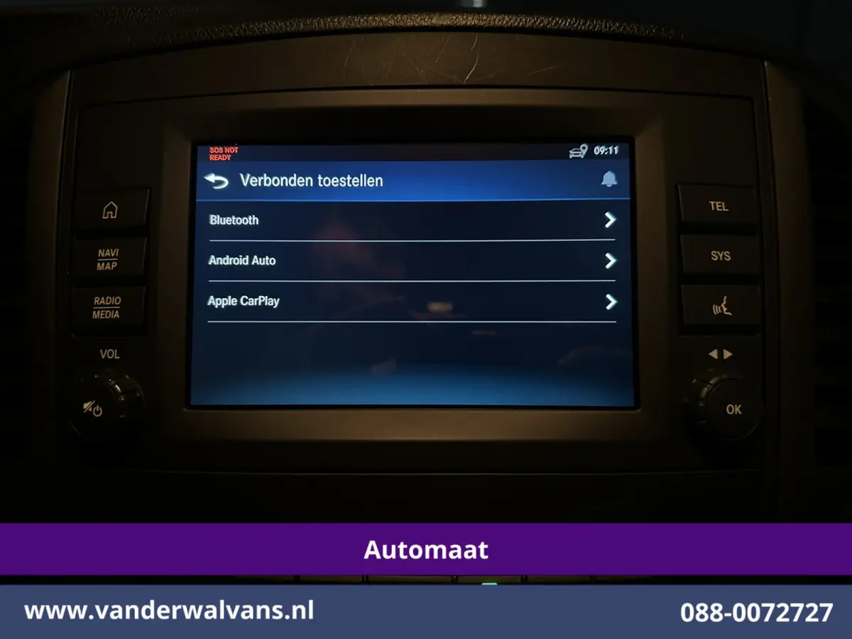 116 CDI 164pk 9G-Tronic Automaat L3H1 Euro6 Airco | Camera | Navigatie | Cruisecontrol | Apple Carplay Android Auto, Stoelverwarming, Parkeersensoren, Bijrijdersbank