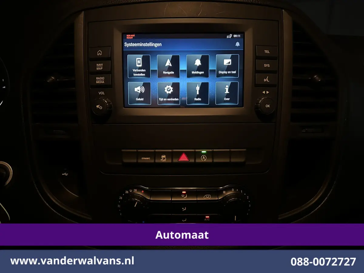 116 CDI 164pk 9G-Tronic Automaat L3H1 Euro6 Airco | Camera | Navigatie | Cruisecontrol | Apple Carplay Android Auto, Stoelverwarming, Parkeersensoren, Bijrijdersbank