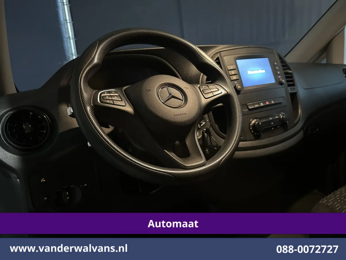 116 CDI 164pk 9G-Tronic Automaat L3H1 Euro6 Airco | Camera | Navigatie | Cruisecontrol | Apple Carplay Android Auto, Stoelverwarming, Parkeersensoren, Bijrijdersbank
